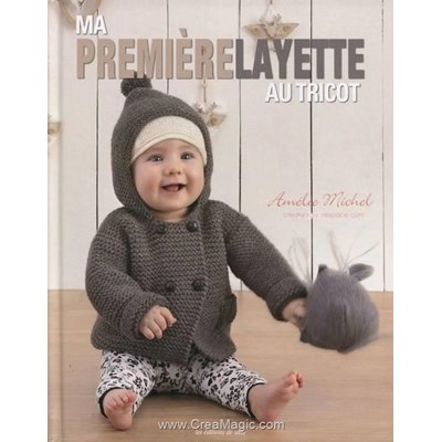 Livre Ma premiere layette au tricot - Librairie Créative