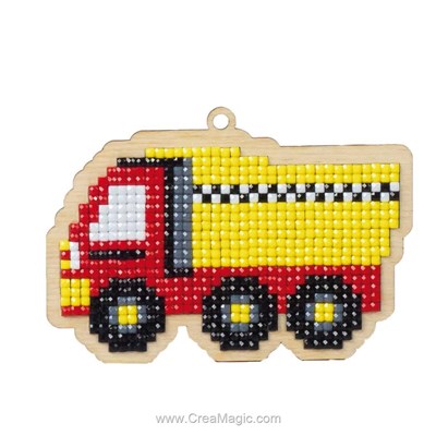 Kit broderie diamant lorry - Wizardi