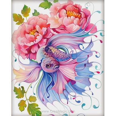 Broderie diamant watercolor fantasy de Diamond Painting