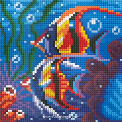 Broderie diamant Diamond Painting sea reef