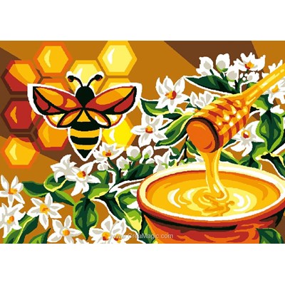 Canevas Luc Création le miel