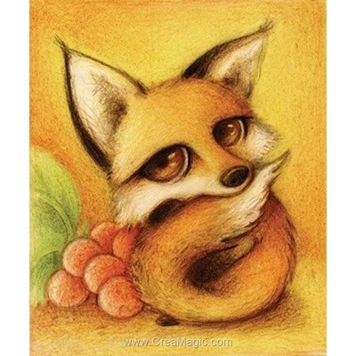 Broderie diamant fox de Diamond Painting