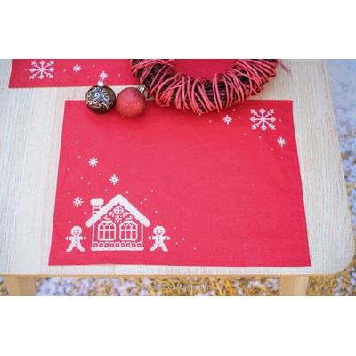 Set De Table Singerhouse - lot de 2 - Vervaco