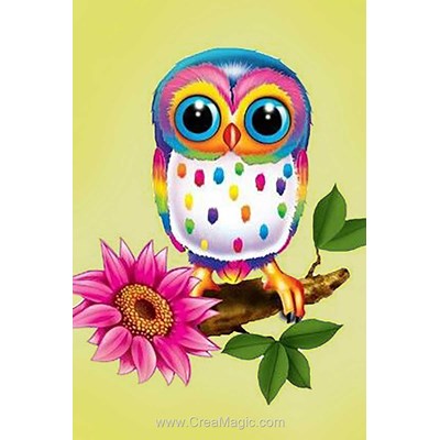 Kit broderie diamant owl maia de Wizardi