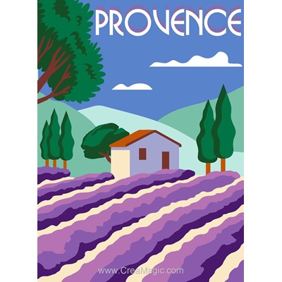 Margot canevas affiche vintage - provence