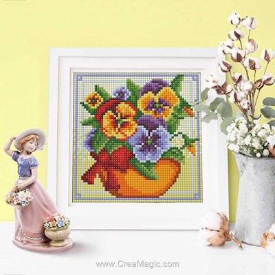 Kit broderie diamant flowers de Diamond Painting