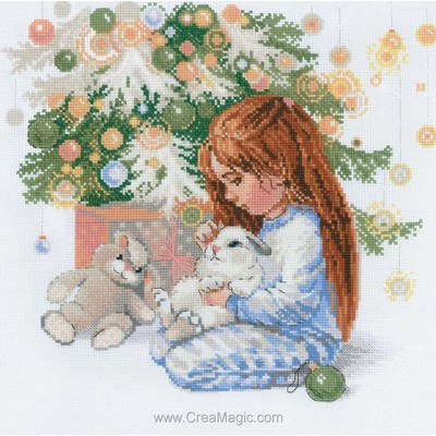 broderie Point compté My beloved Bunnies - RIOLIS