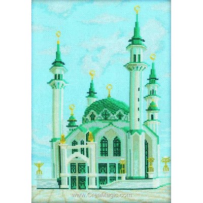 Kit à broder au point de croix mosque kul sharif - RTO