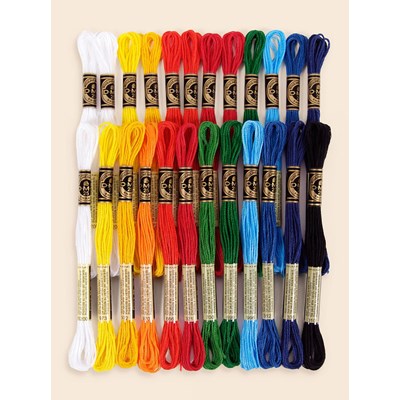 Fils à Broder DMC Satin - Boîte De 6 échevettes, Expédié De France, Pour Travaux De Broderie, Couture