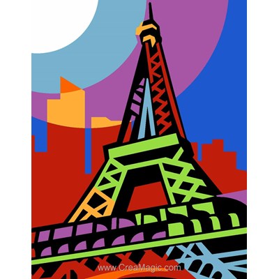 Kit Canevas Complet - Paris - Margot