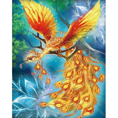 Broderie diamant firebird de Diamond Painting