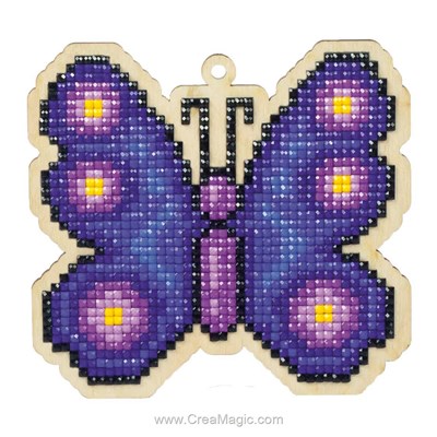 Kit broderie diamant butterfly de Wizardi