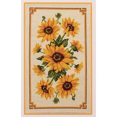 Kit canevas Sunflower Panel - Anchor