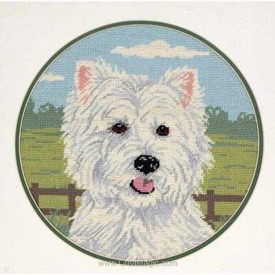 Kit canevas West Highland Terrier - Anchor