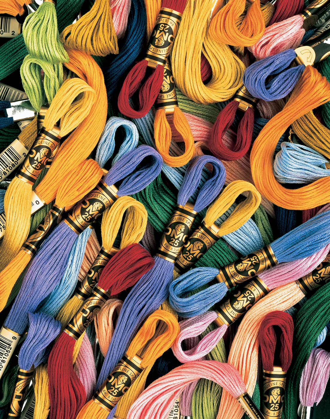 Liste des fils DMC supprimés et leurs remplacements