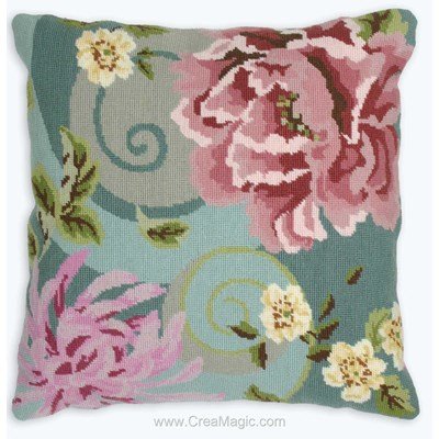 Floral Swirl In Green - Anchor