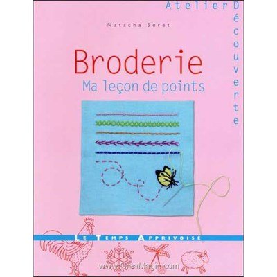 livre Broderie, ma leçon de points - 64 pages - Editions