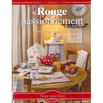 livre Rouge Passionnément - 96 pages - Editions