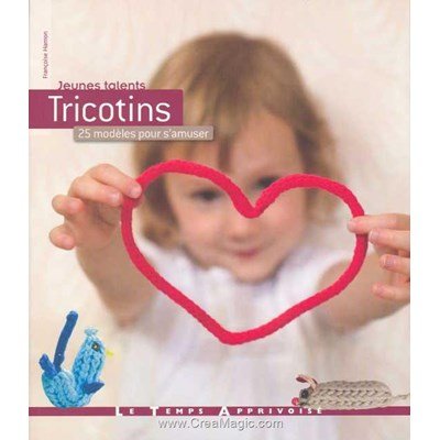 livre Tricotins 25 modèles pour s'amuser - 64 pages - Editions