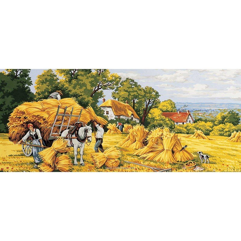 Canevas Pénélope - Le Moulin Aux Cygnes - Royal Paris