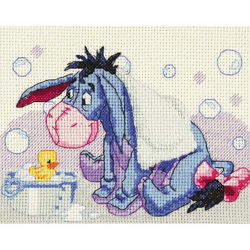 Couture Maison Et Jardin Bourriquet Disney Officiel Motif A Repasser Sur 70mm X 80mm Medicosage Com
