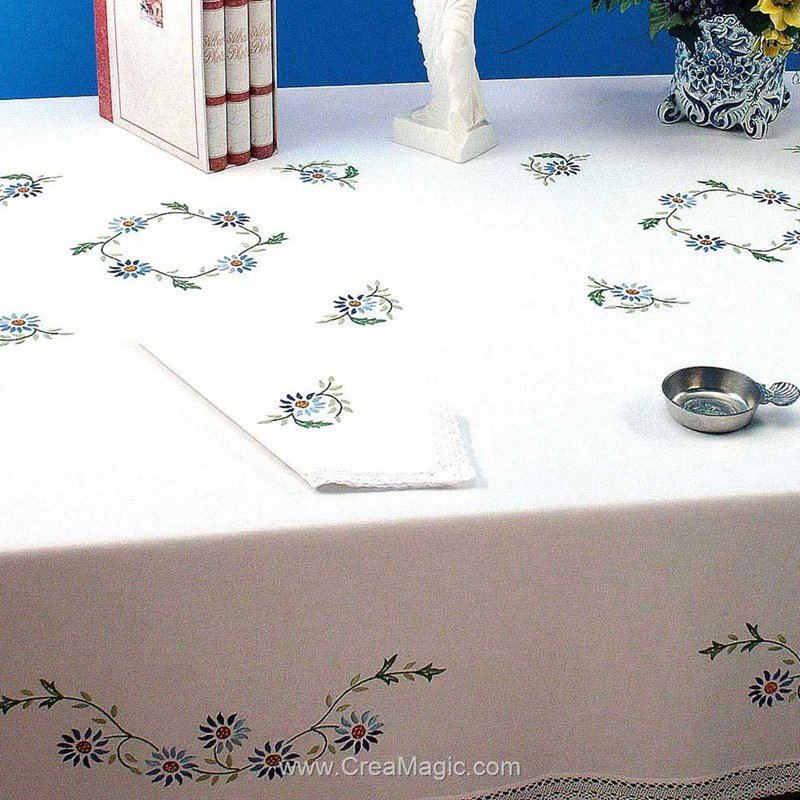 DIY – Kit de broderie Créalia serviettes de table - Cultura