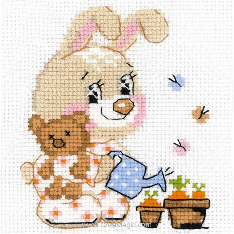 Kit De Broderie Riolis Petit Raton Laveur, échantillon De Numéro, € 9,29