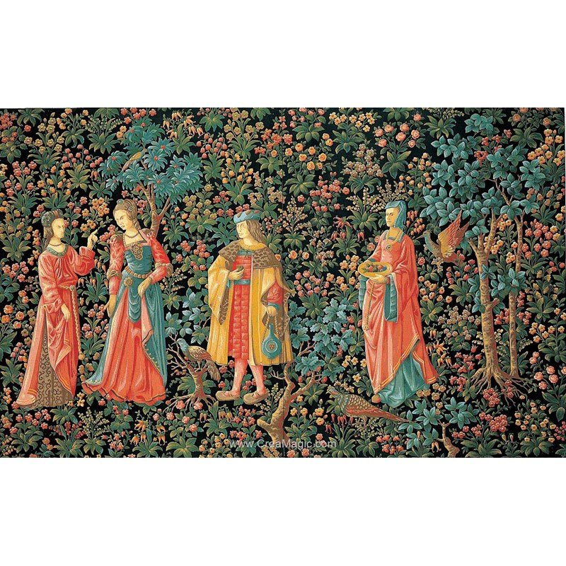Tapisserie Canevas tapisserie de la loire canevas margot Tapisserie Canevas tapisserie de la loire canevas margot