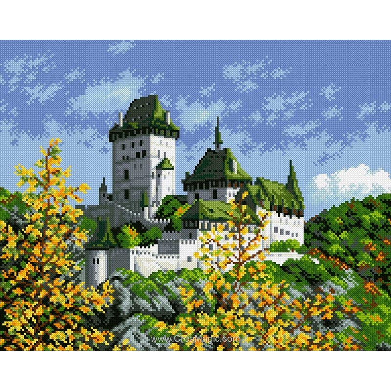 Broderie Diamant 3d Diamond Painting Ancien Chateau Broderie Diamant 3d Diamond Painting Ancien Chateau