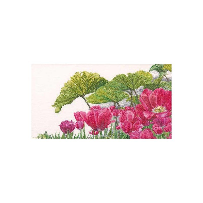 Jardin secret au point de croix : Thea Gouverneur - Livre