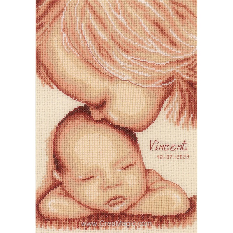 Kit Point De Croix Pour Enfants Vervaco - Motif Papillon Jaune, Débutants 5-12 Ans - Activité Manuelle Complète Cadeau DIY