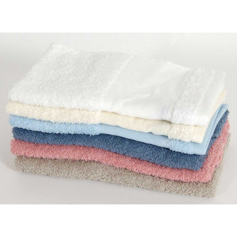 Serviette De Toilette Broderie DMC - 50x100cm, Bande Aïda Incluse, Personnalisable Au Point De Croix