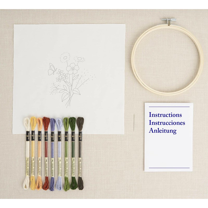 Kit De Broderie 2026 Complet Avec Livre Et 106 Points - Parfait Pour Débutants