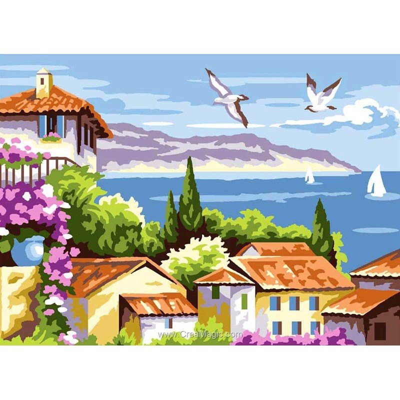 Toile à Peindre Margot – Dimensions 60 X 25 Cm, Neuve, Avec Châssis En Bois