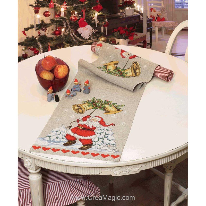 Kit Point De Croix Compté - Bébé Et Ours - Vervaco