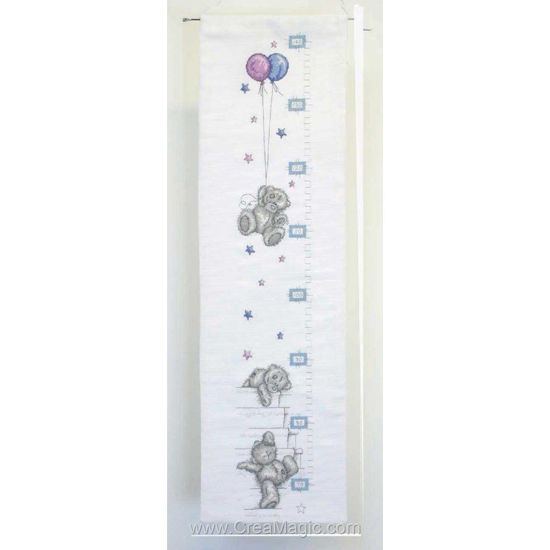 Kit Toise Nounours Volant A Broder Me To You Kit Toise Nounours Volant A Broder Me To You