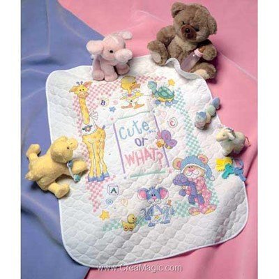 Couverture piquée - Cute Or What Quilt - Dimensions