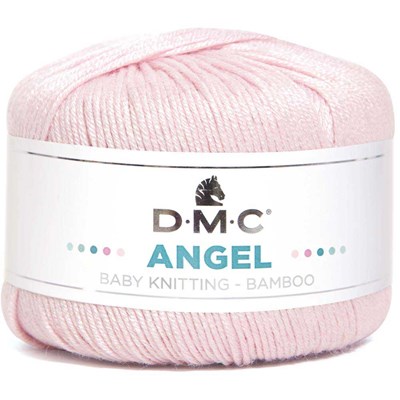 Fil à Tricoter DMC Angel - 50 G, 95 M, Crochet 4 Mm, Mélange Viscose/laine, Idéal Pour Layette Et Projets Bébé